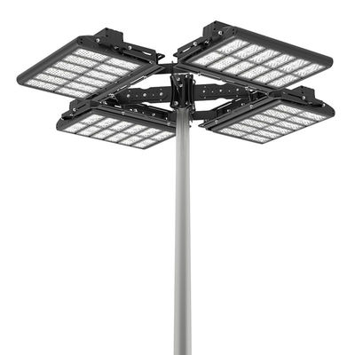 Le haut mât de la route IK10 LED allume l'immersion 600W chaude a galvanisé le fer