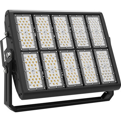 Lumières élevées de mât de 400W-500W LED avec la parenthèse de fer galvanisé d'immersion chaude